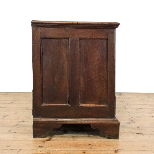 fig 1. Antique George III Oak Mule Chest