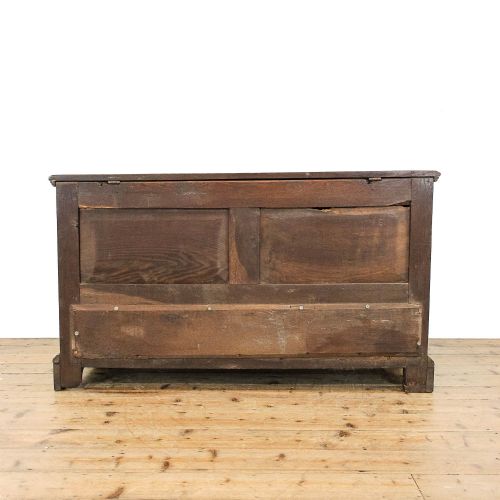 fig 2. Antique George III Oak Mule Chest