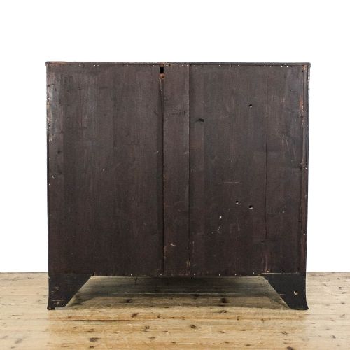 fig 2. Antique George III Mahogany Bow Front Chest of Drawers
