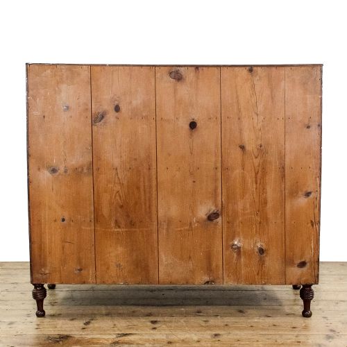 fig 2. Antique Regency Mahogany Bow Front Chest of Drawers

