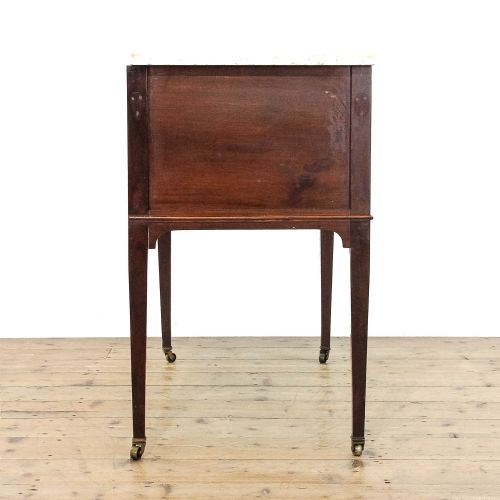 fig 1. Antique Edwardian Washstand with Marble Top