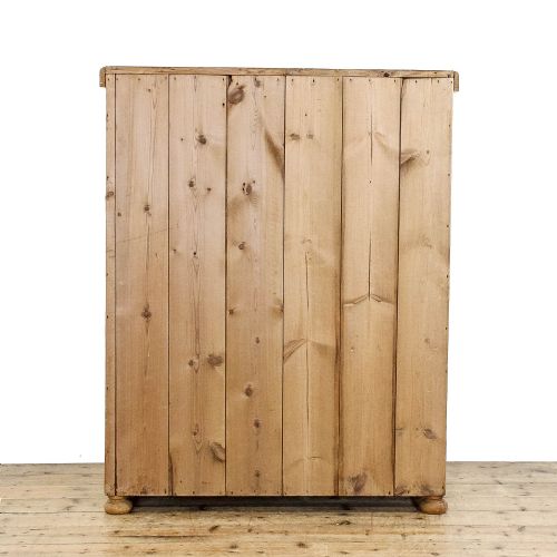 fig 1. Antique Pine Glazed Bookcase
