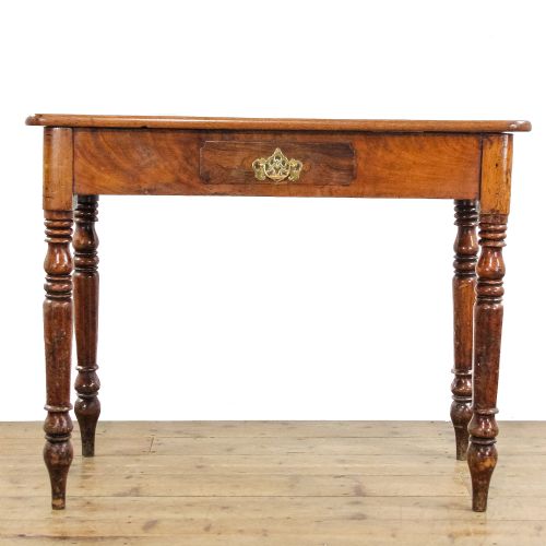 fig 1. Antique 19th Century Mahogany Side Table