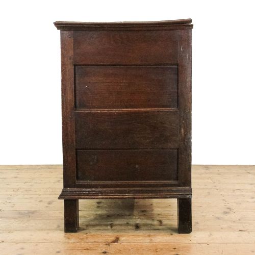 ANTIQUE 18TH CENTURY OAK MULE CHEST - ADDITIONAL PHOTO 3