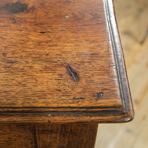 ANTIQUE 18TH CENTURY OAK MULE CHEST - ADDITIONAL PHOTO 6