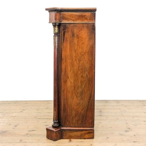 fig 2. Antique Victorian Walnut Glazed Cabinet
