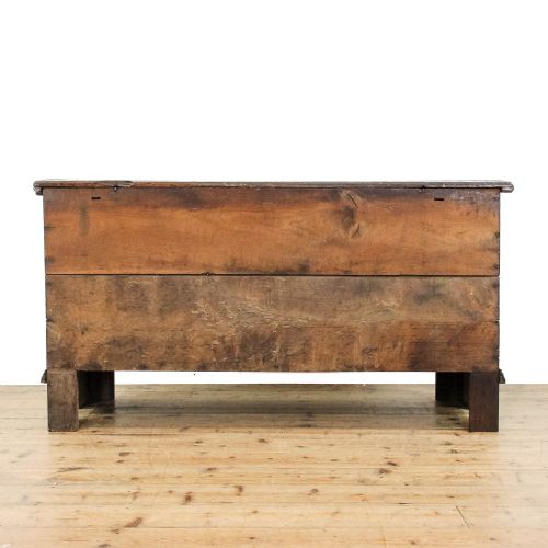 fig 2. Antique 18th Century Oak Coffer