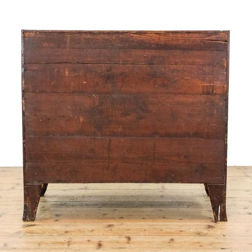 fig 2. Antique 19th Century Bow Front Chest of Drawers