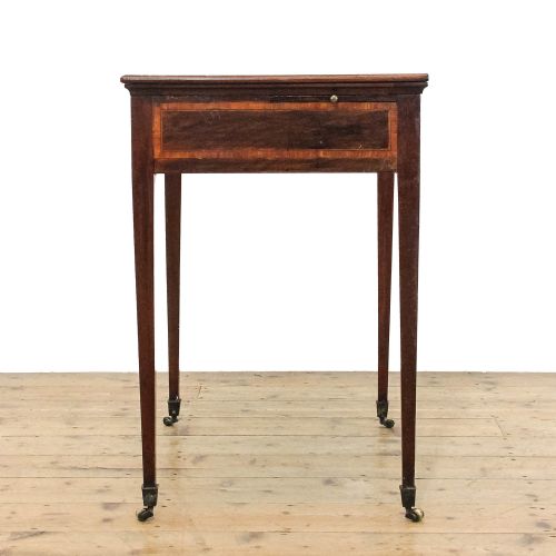 fig 2. Antique 19th Century Mahogany Writing Table