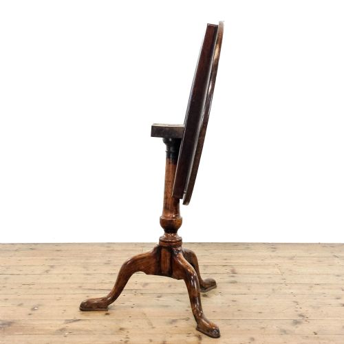 fig 2. Antique Oak Tilt Top Table