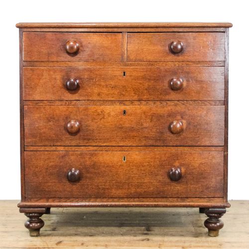 Antique Georgian Oak Chest of Drawers
