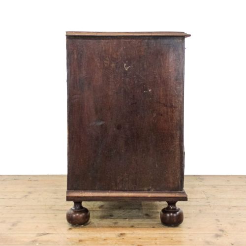 fig 1. Antique Oak & Burr Walnut Chest of Drawers