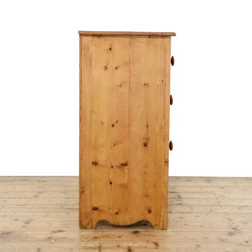 ANTIQUE VICTORIAN PINE CHEST OF DRAWERS - ADDITIONAL PHOTO 1