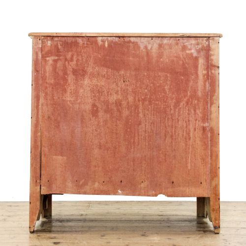 ANTIQUE VICTORIAN PINE CHEST OF DRAWERS - ADDITIONAL PHOTO 2