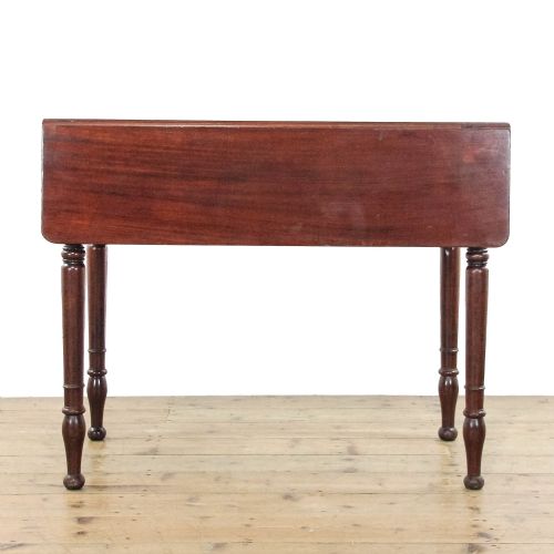 ANTIQUE 19TH CENTURY MAHOGANY PEMBROKE TABLE - ADDITIONAL PHOTO 3