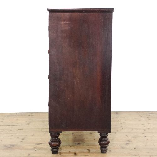 fig 2. Antique 19th Century Mahogany Chest of Drawers