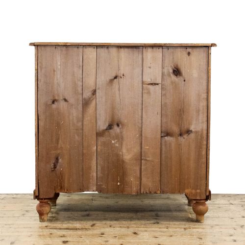 fig 2. Antique Victorian Stripped Pine Chest of Drawers
