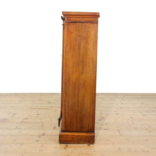 fig 1. Antique Late Victorian Mahogany Breakfront Bookcase
