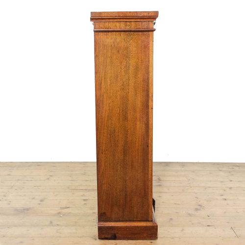 fig 2. Antique Late Victorian Mahogany Breakfront Bookcase