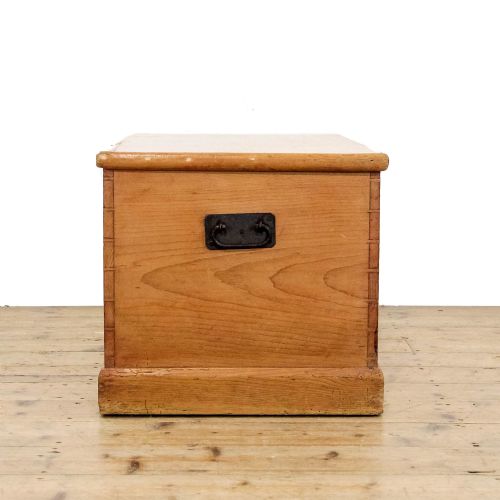 fig 2. Antique Stripped Pine Trunk 
