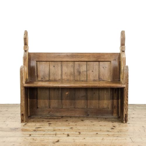 fig 1. Antique Pine Pew
