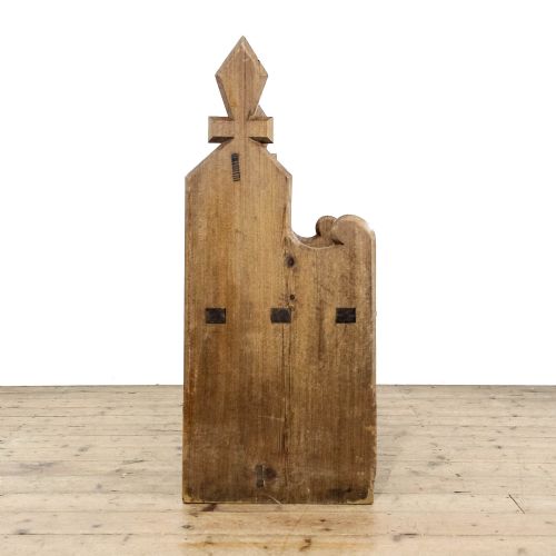 fig 2. Antique Pine Pew

