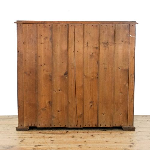 ANTIQUE 19TH CENTURY OAK CHEST OF DRAWERS - ADDITIONAL PHOTO 2