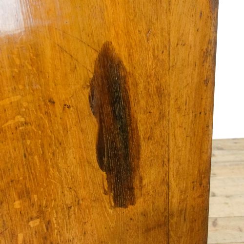 ANTIQUE 19TH CENTURY OAK CHEST OF DRAWERS - ADDITIONAL PHOTO 6