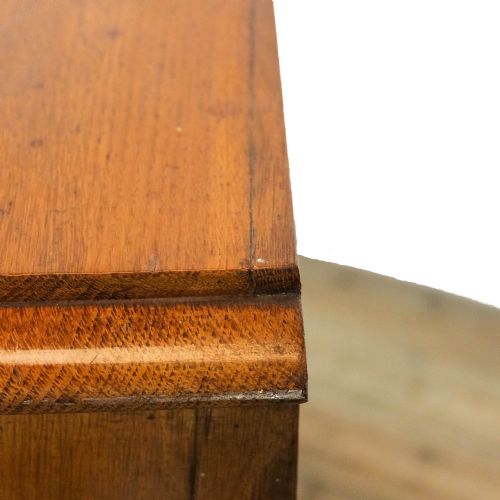 ANTIQUE 19TH CENTURY OAK CHEST OF DRAWERS - ADDITIONAL PHOTO 10