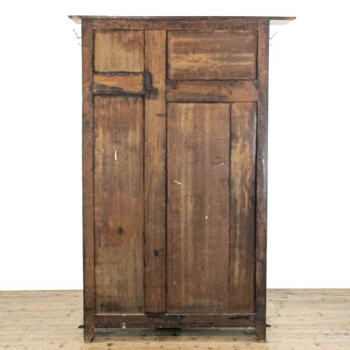 fig 2. Antique Arts & Crafts Oak Hall Cupboard