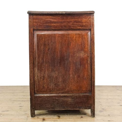 fig 1. Antique George III Oak and Mahogany Mule Chest