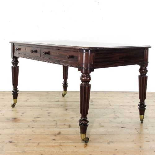 Antique Mahogany Partners Writing Desk
