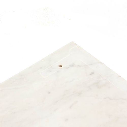 ANTIQUE EDWARDIAN MARBLE TOP WASHSTAND - ADDITIONAL PHOTO 7