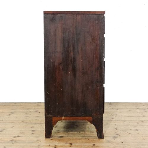 fig 1. Antique Early 19th Century Mahogany Chest Of Drawers
