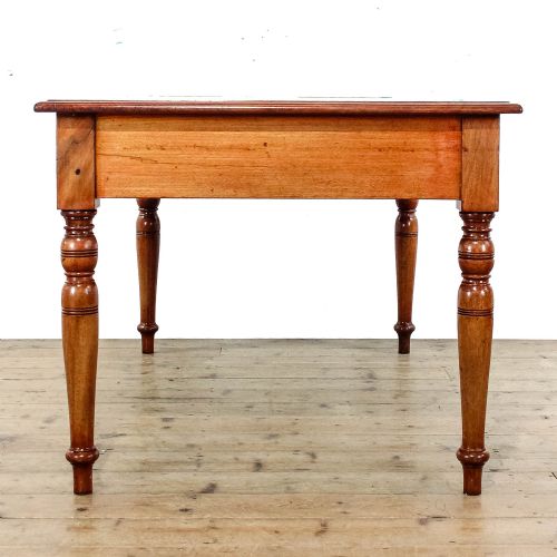 fig 1. Antique Oak Library Desk

