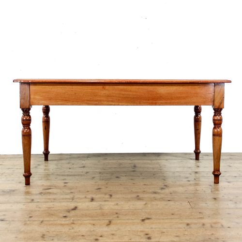 fig 2. Antique Oak Library Desk
