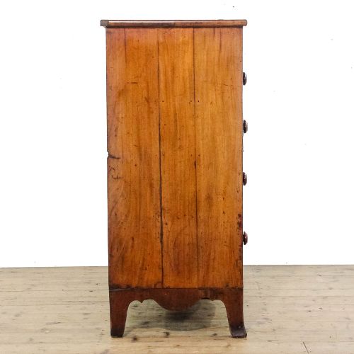 fig 1. Antique Early 19th Century Mahogany Chest Of Drawers
