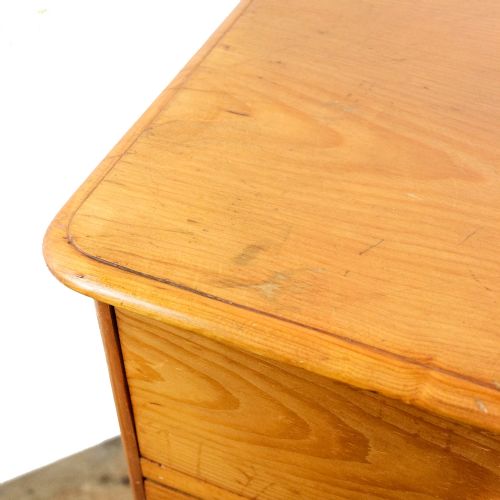 ANTIQUE VICTORIAN PINE CHEST OF DRAWERS - ADDITIONAL PHOTO 10