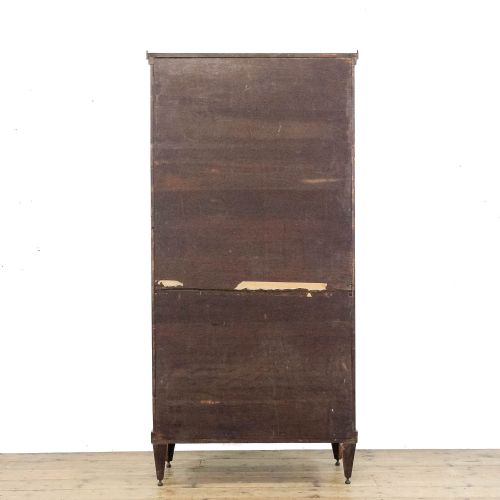 ANTIQUE INLAID KINGSWOOD DISPLAY CABINET - ADDITIONAL PHOTO 2