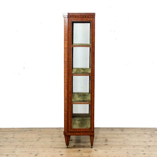 ANTIQUE INLAID KINGSWOOD DISPLAY CABINET - ADDITIONAL PHOTO 3