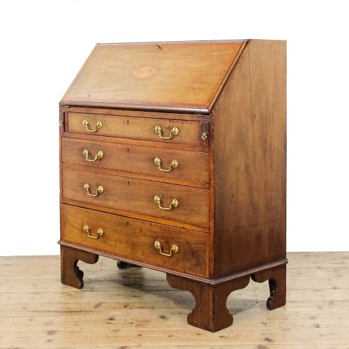 Antique Mahogany Inlaid Writing Bureau
