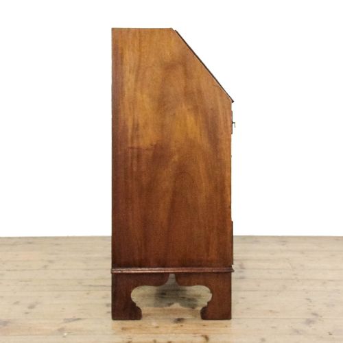 fig 2. Antique Mahogany Inlaid Writing Bureau