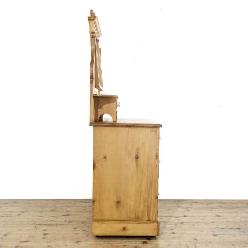 fig 1. Antique Victorian Pine Dressing Table
