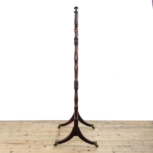 ANTIQUE VICTORIAN MAHOGANY CHEVAL MIRROR - ADDITIONAL PHOTO 3