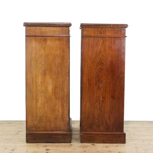 fig 2. Pair of Mahogany Open Bookcases
