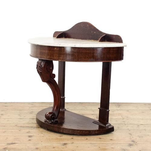 ANTIQUE MARBLE TOP WASHSTAND - ADDITIONAL PHOTO 1