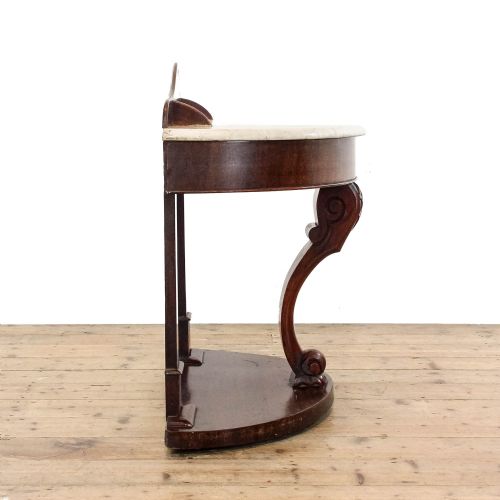 ANTIQUE MARBLE TOP WASHSTAND - ADDITIONAL PHOTO 4