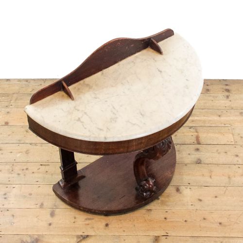 ANTIQUE MARBLE TOP WASHSTAND - ADDITIONAL PHOTO 5