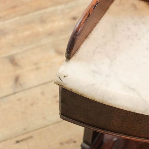 ANTIQUE MARBLE TOP WASHSTAND - ADDITIONAL PHOTO 6