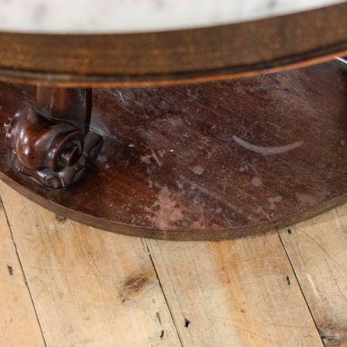 ANTIQUE MARBLE TOP WASHSTAND - ADDITIONAL PHOTO 8